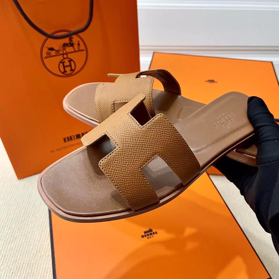 에르메스 올수공 오란 슬리퍼 샌들 앱송 32